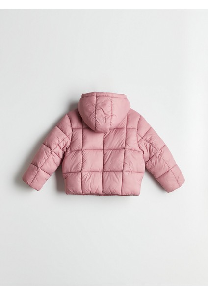 Yeni Sezon Kapüşonlu Kız Çocuk Şişme Mont modelleri