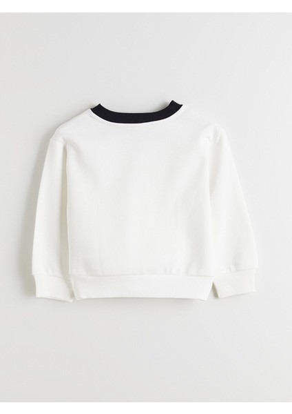 Yeni Sezon V Yaka Kız Çocuk Sweatshirt modelleri