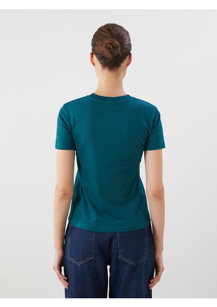 Yeni Sezon Bisiklet Yaka Kadın Tişört fırsatları