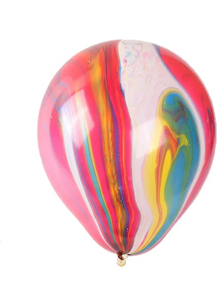 Mermer Desen Pastel Balon 12"