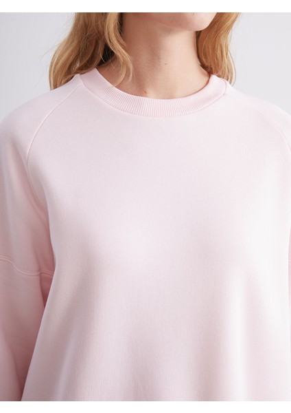 Yeni Sezon Bisiklet Yaka Kadın Sweatshirt modelleri