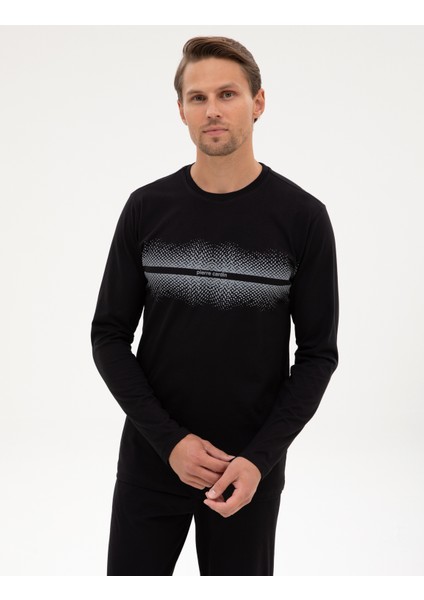 Erkek Siyah Pijama Takımı 50322634-001 modelleri