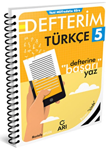 5 Sınıf Türkçe Defterim