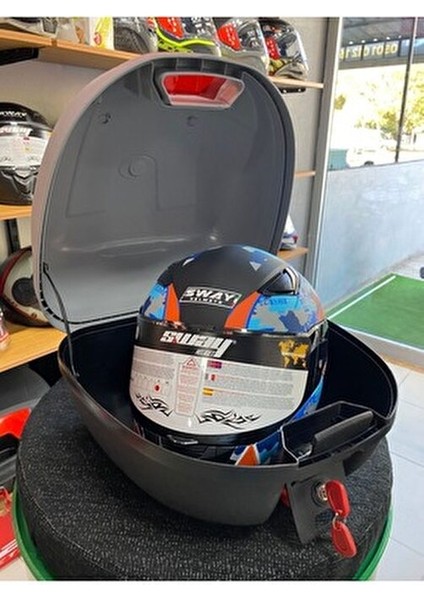 Motorsiklet Arka Çanta 32 Litre Gri Renk fiyatları