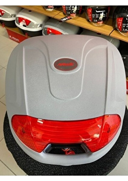 Motorsiklet Arka Çanta 32 Litre Gri Renk modelleri