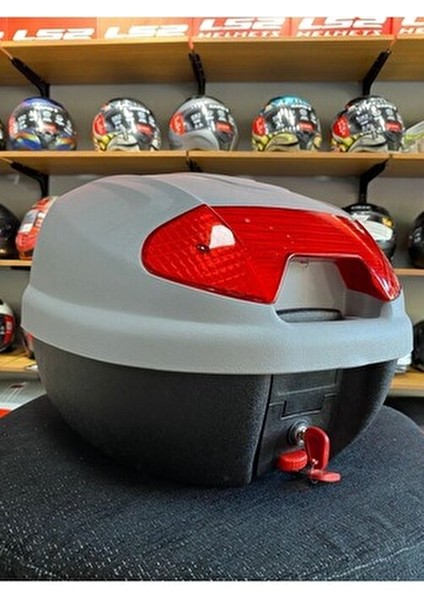Motorsiklet Arka Çanta 32 Litre Gri Renk fırsatları
