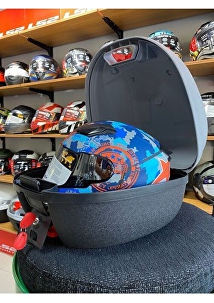 Motorsiklet Arka Çanta 32 Litre Gri Renk indirimleri