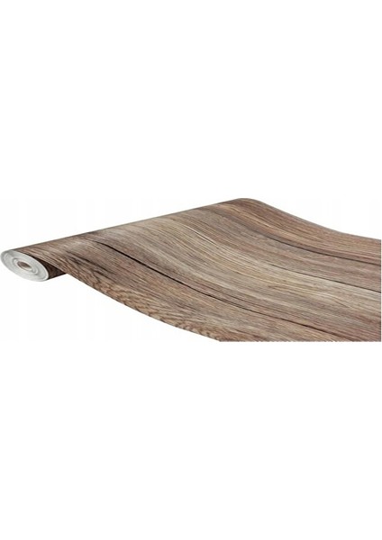 Parke Desen Zemin Muşambası Keçeli Kahve Rengi Kaliteli Mineflo Pvc Zemin Kaplama