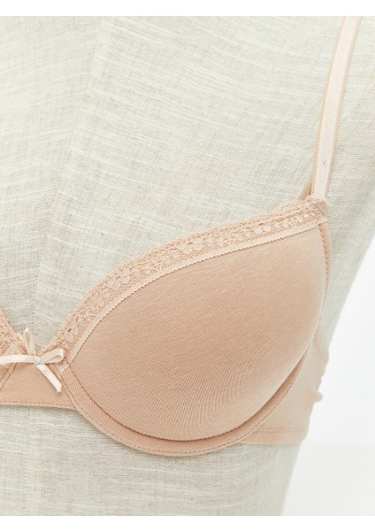 Yeni Sezon Balenli Dolgusuz Düz Tişört Sütyen 2'li indirimleri