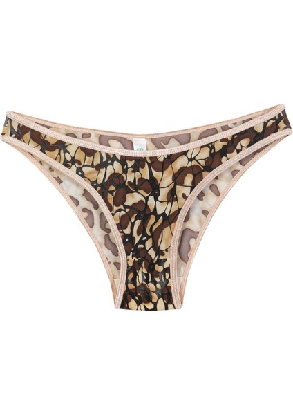 Kadın Kahverengi Desenli 2'li Slip fiyatları
