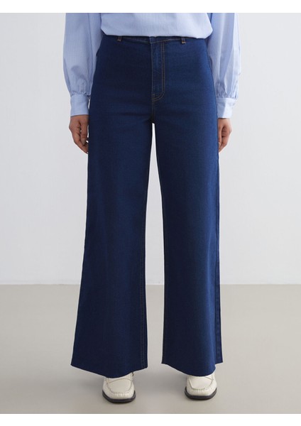 Yeni Sezon Wideleg Kadın Jean Pantolon modelleri