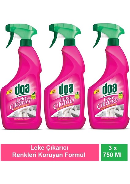 Leke Çıkarıcı Sprey 750 ml Vegan x 3 Adet