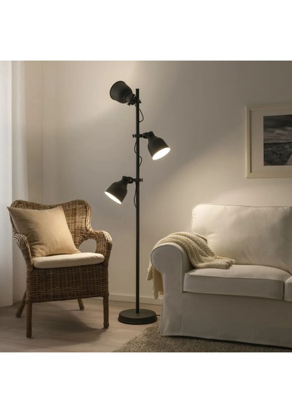 Hektar Yer ve Okuma Lambası Koyu Gri modelleri