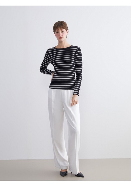 Yeni Sezon Bisiklet Yaka Çizgili Kadın Body fiyatları