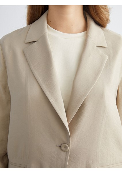 Yeni Sezon Gabardin Kadın Blazer Ceket modelleri