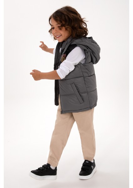 Erkek Çocuk Koyu Bej Pantolon (Kanvas-Chino) 50317270-VR088 fiyatları