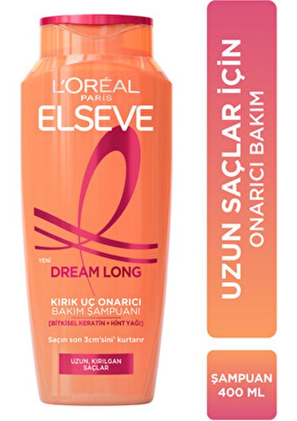 3'lü 400ML Dream Long Onarıcı Bakım Şampuan + 175ML Saç Kremi Seti fiyatları