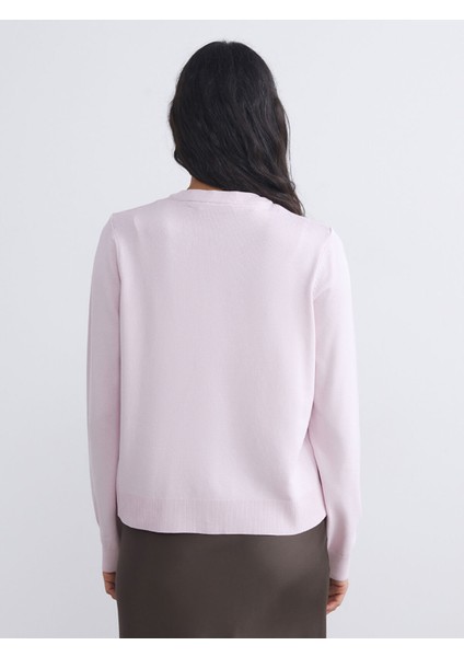 Yeni Sezon Bisiklet Yaka Kadın Triko Hırka fırsatları