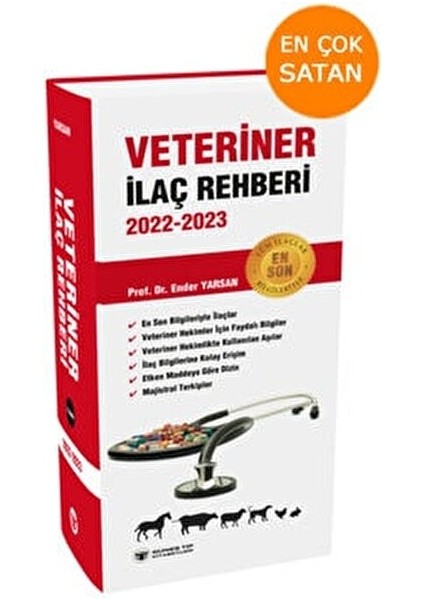 Veteriner İlaç Rehberi 2022-2023 Ender Yarsan Ciltli Kitap fiyatları