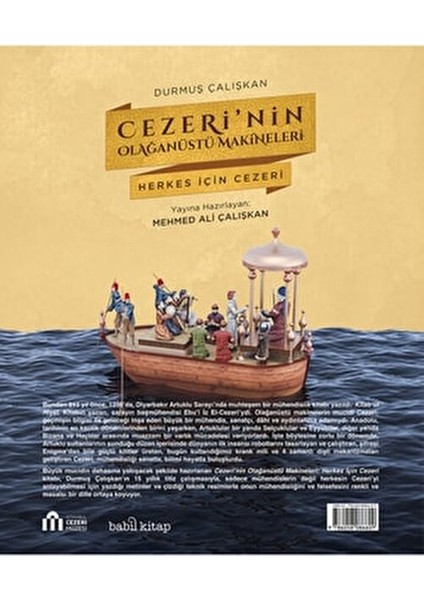 Cezeri'nin Olağanüstü Makineleri - Herkes İçin Cezeri Durmuş Çalışkan 336 Sayfa Ciltli Eğitim Kitabı fiyatları