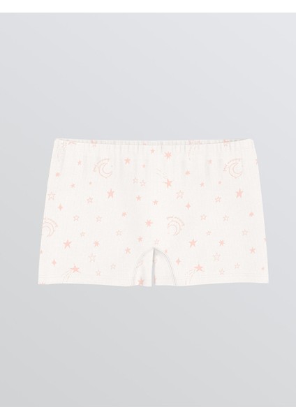 Yeni Sezon Baskılı Kız Çocuk Boxer 3'lü modelleri