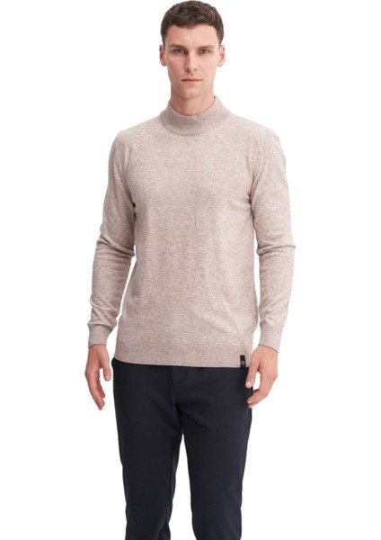 Slim Fit Courspoun Premium Yarım Balıkçı Kazak-