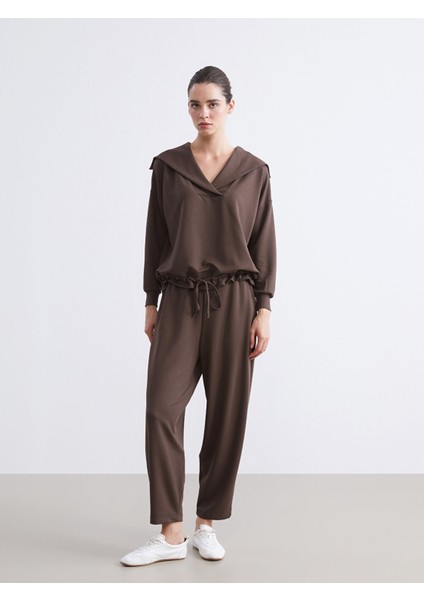 Yeni Sezon Polo Yaka Bağcıklı Bluz fiyatları