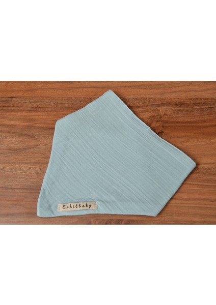 %100 Pamuk 4 Katlı Yumuşak Fular Önlük 10LU Kız Set