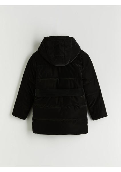 Yeni Sezon Kapüşonlu Kız Çocuk Kaban fiyatları