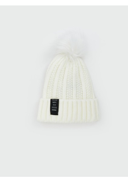 Yeni Sezon Ponponlu Kız Çocuk Bere