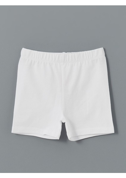 Yeni Sezon Beli Lastikli Kısa Kız Çocuk Tayt 2'li fiyatları