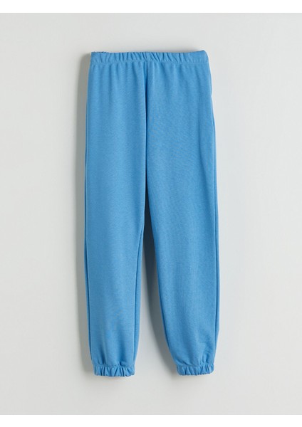 Yeni Sezon Beli Lastikli Kız Çocuk Jogger Eşofman Altı