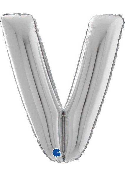V Harf Supertrend Gümüş Folyo Balon 26" fiyatları