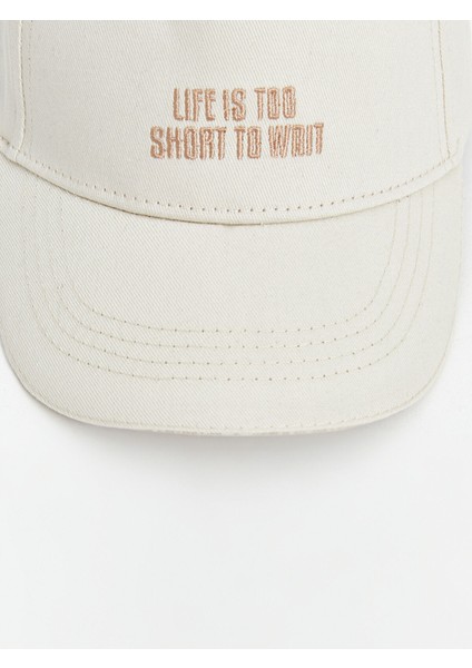 Yeni Sezon Yazı Nakışlı Kız Çocuk Kep Şapka modelleri