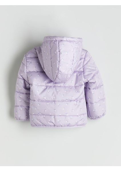 Yeni Sezon Kapüşonlu Uzun Kollu Kız Çocuk Mont modelleri