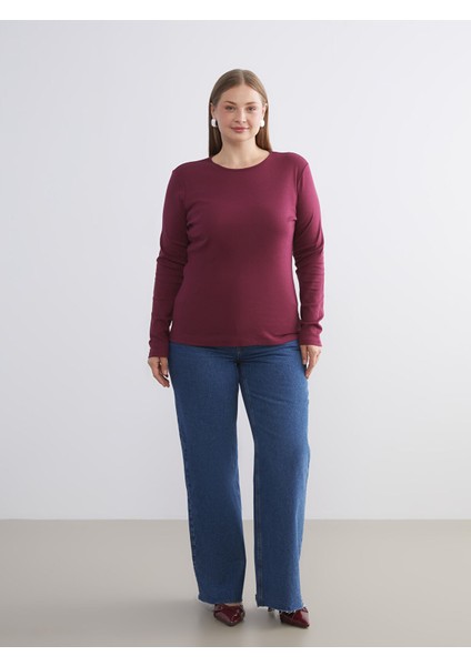 Yeni Sezon Bisiklet Yaka Kadın Tişört modelleri