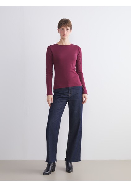 Yeni Sezon Bisiklet Yaka Kadın Tişört fırsatları