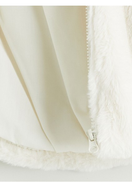 Yeni Sezon Kapüşonlu Pelüş Kız Çocuk Yelek fırsatları