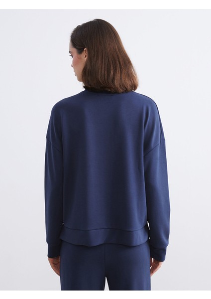 Yeni Sezon Modal Karışımlı Oversize Kadın Sweatshirt fırsatları