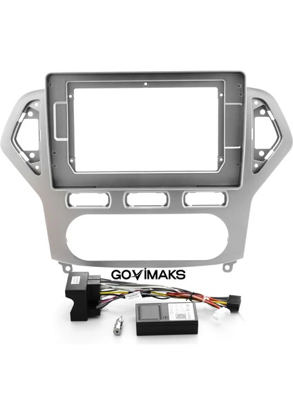 Ford Mondeo 2007-2012 Uyumlu Sılver Grey Çerçevesi - Soket