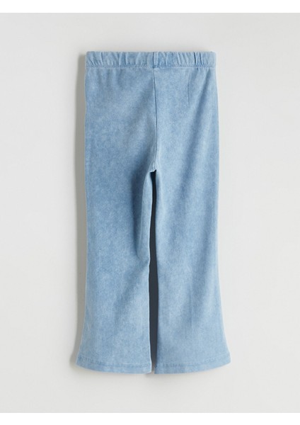 Yeni Sezon Beli Lastikli Kız Çocuk Ispanyol Paça Tayt modelleri