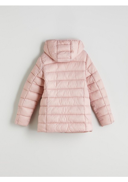 Yeni Sezon Kapüşonlu Kız Çocuk Şişme Mont modelleri