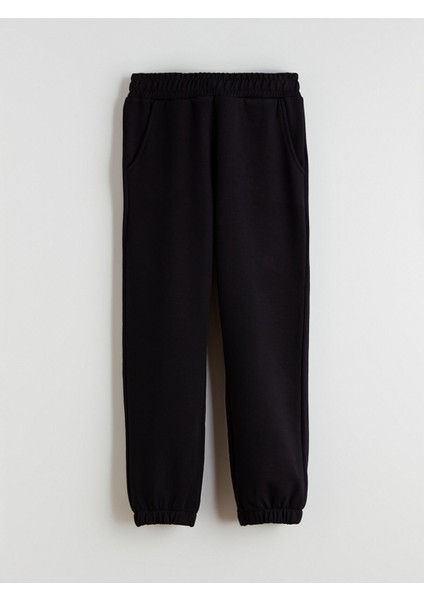 Yeni Sezon Beli Lastikli Kız Çocuk Jogger Eşofman Alt