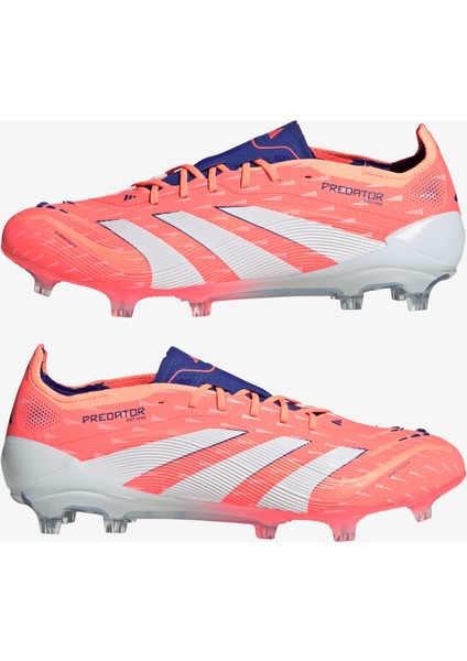 Predator Elite Erkek Turuncu Çim Saha Kramponu.-