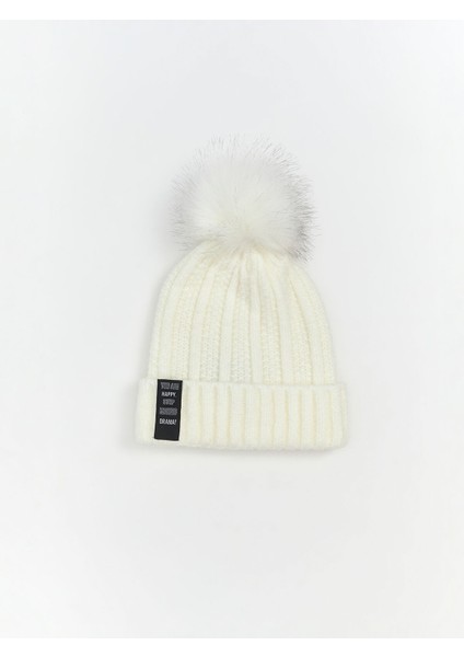 Yeni Sezon Ponpon Detaylı Kız Çocuk Bere