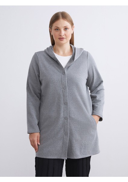 Yeni Sezon Kapüşonlu Kadın Hırka