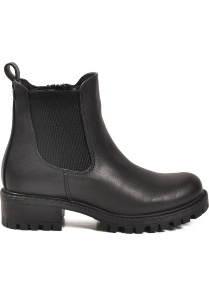 Siyah Bilekten Esnek Polarlı Fermuarlı Kaymaz Kadın Bot 23009 Z fiyatları