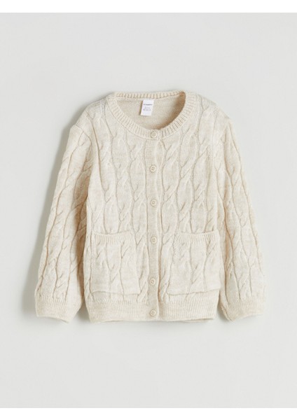 Yeni Sezon Örgü Desenli Kız Çocuk Hırka fiyatları