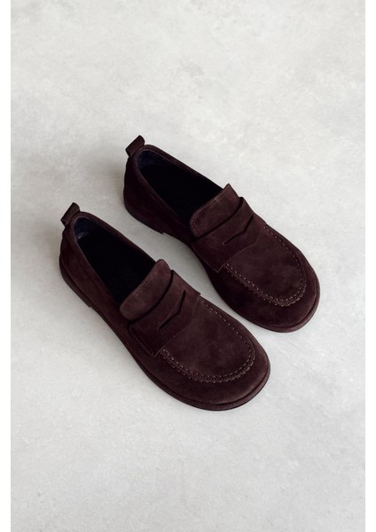 Brest Kahverengi Hakiki Deri Loafer fiyatları