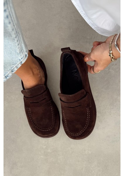 Brest Kahverengi Hakiki Deri Loafer indirimleri